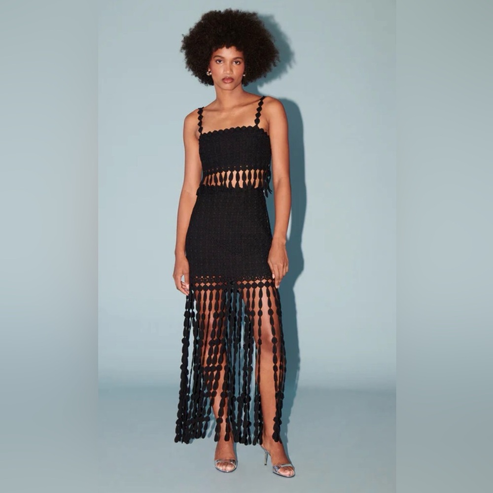 NWT SAYLOR Elie Set in Black, size XS